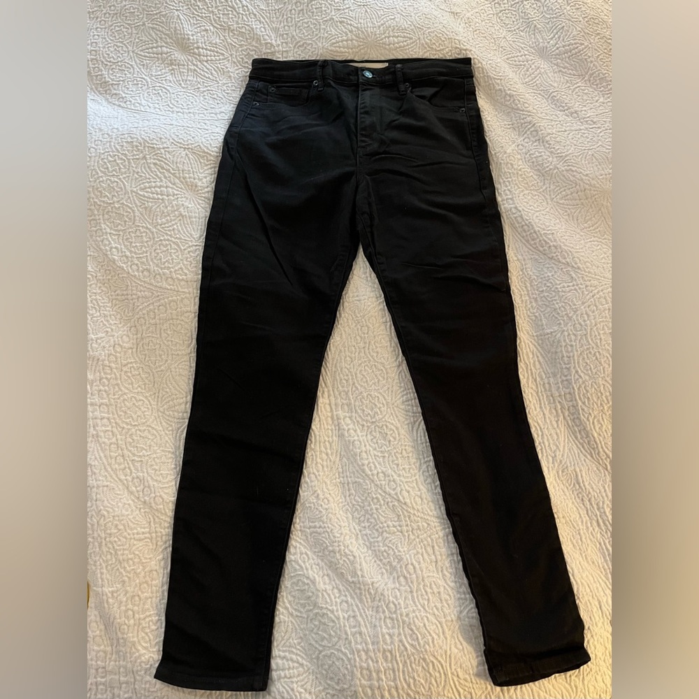 Like new GAP Jeans True Skinny Super High Rise size 30 Black